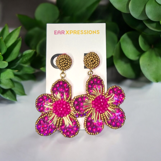 Fuschia Earrings